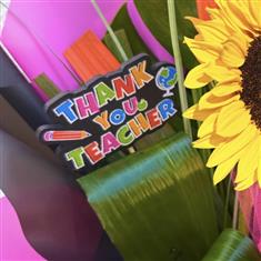 Teacher Thank You - Wooden Keepsake