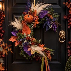  Crescent Moon Wreath  